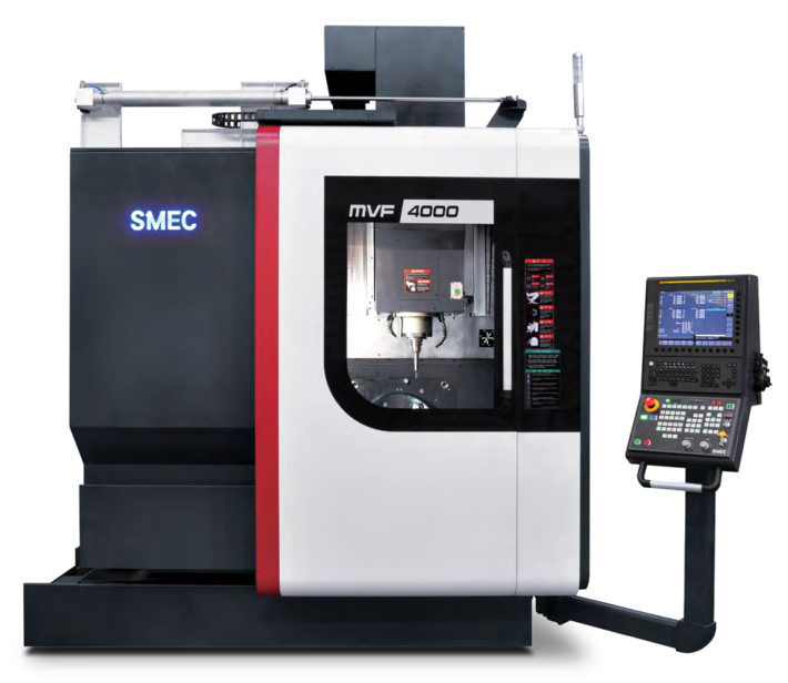 Centro de Usinagem Vertical de 5 eixos SMEC MVF4000 / MVF5000